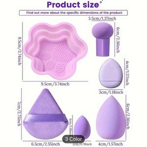 Makeup sponge set